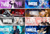 design the perfect anime design that you need header,banner
