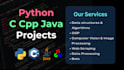 do python, c, cpp, java, oop programming projects