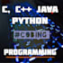 write your java c c plus plus and python programs for you