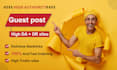 provide guest post and dofollow backlinks service