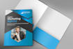 do professional unique and presentation folder design