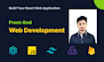 build react js website with tailwind CSS from figma design