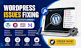 fix critical wordpress errors and woocommerce bugs