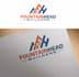 make unique fountainhead builders construction company logo