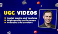 be your male spokesperson and presenter for your youtube channel