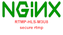 setup live streaming server with rtmp and hls m3u8