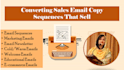 write converting sales email copy sequences that sell