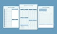 design canva printable daily weekly monthly planners
