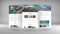 design logistics website, shipping website with wpcargo