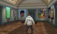 develop a virtual 3d gallery