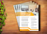 design professional flyer for gym trade corporate food event new business flyer