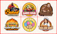 do food, bbq, cafe, coffee shop and restaurant logo