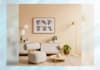 create appealing custom canvas wall art mockup design