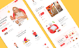 professional website design in canva, editable designs, custom template