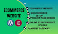build woocommerce website or woocommerce store or ecommerce website