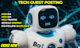 do tech guest post, high da guest post, quality guest post