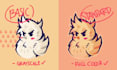draw cartoon portrait, character design, mascot logo