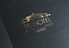 design luxury hotel and restaurant logo