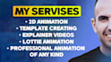 create high quality custom motion graphics animations