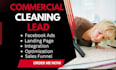 generate gutter cleaning lead set facebook cleaning ads cleaning leads