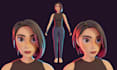 make 3d characters for games or animation