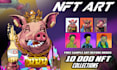 design unique nft art and generate collection with metadata