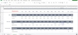 personal budgeting on google sheet and ms excel with graphs