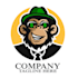 design modern awesome monkey logo