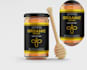 design a premium label for your honey product professionally