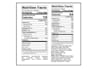 create nutrition facts label