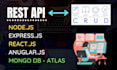 develop web app in PHP or rest API in node js or python codes