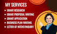 write business proposal and grant proposal