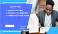 professional script writing and translation services