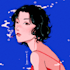 make retro anime style illustration