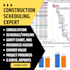 create gantt chart, project plan on ms project and primavera p6