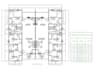 draft architectural 2d floor plans in auto cad