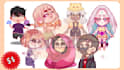 draw chibis, own characters, icons for you