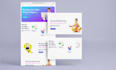 do clean minimal website UI UX design ,mobile app UI UX design