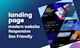 create a landing page using HTML, CSS, bootstrap, PSD, figma to HTML