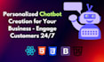 build a simple reactjs app and manychat chatbot website