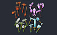 model custom minecraft tools and weapons