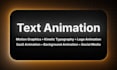 create kinetic typography and text animation for your videos