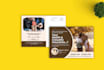 design direct mail eddm postcard, professional business flyer