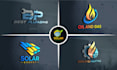 design plumbing, heating, air hvac oil gas and electric solar logo