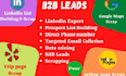 do b2b lead generation and tarageted propsect list building