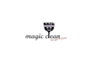 design modern unique magic clean logo