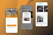 develop a responsive app, clone app from react native