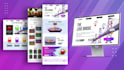 design wix studio and wordpress, modify website, UI UX