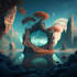 design fantasy magical landscape and all concept art