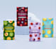 design fruit chips and dried fruit packaging